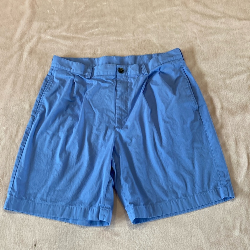 Brooks Brothers Blue Cotton‎ Shorts Size 36